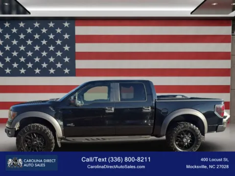 Another view of 2011 Ford F-150 SuperCrew Cab SVT Raptor Pickup 4D 5 1/2 ft for sale in Mocksville, NC at Carolina Direct Auto Sales