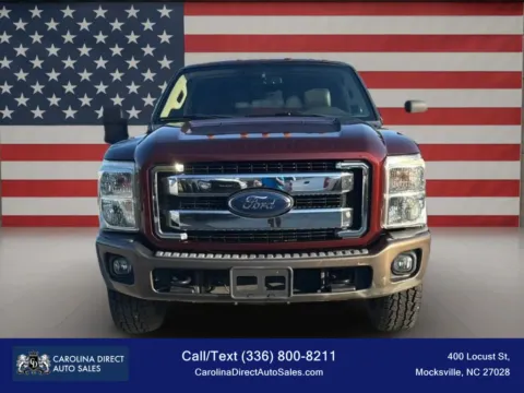 Photos of 2015 Ford F350 Super Duty Crew Cab King Ranch Pickup 4D 8 ft for sale in Mocksville, NC at Carolina Direct Auto Sales