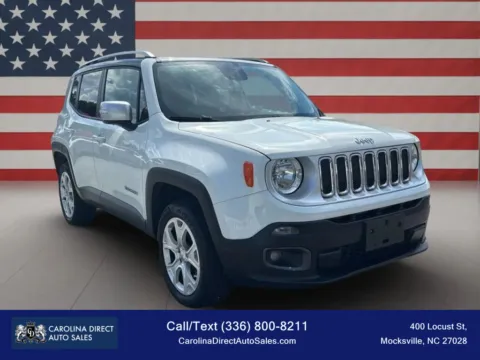 Another view of 2017 JEEP RENEGADE LIMITED 4DR for sale in Mocksville, NC at Carolina Direct Auto Sales