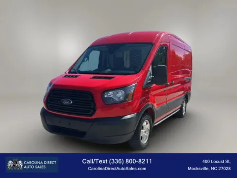 Red 2019 Ford Transit 250 Van Medium Roof w/Dual Sliding Side Doors w/RWB Van 4D for sale in Mocksville, NC