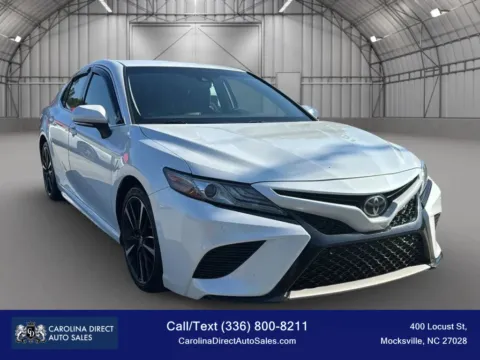 Another view of 2018 Toyota Camry XSE Sedan 4D for sale in Mocksville, NC at Carolina Direct Auto Sales