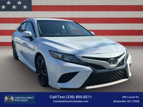 Another view of 2018 Toyota Camry XSE Sedan 4D for sale in Mocksville, NC at Carolina Direct Auto Sales