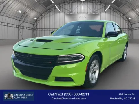 Green 2019 Dodge Charger SXT Sedan 4D for sale in Mocksville, NC