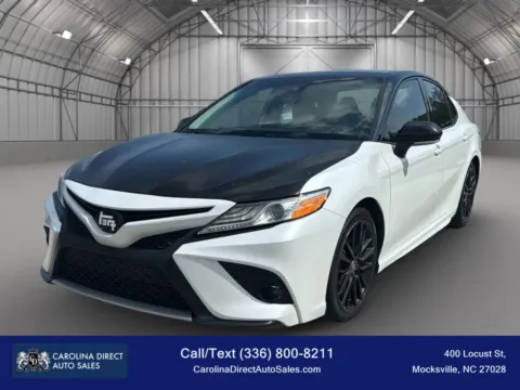 White 2020 Toyota Camry XSE Sedan 4D for sale in Mocksville, NC