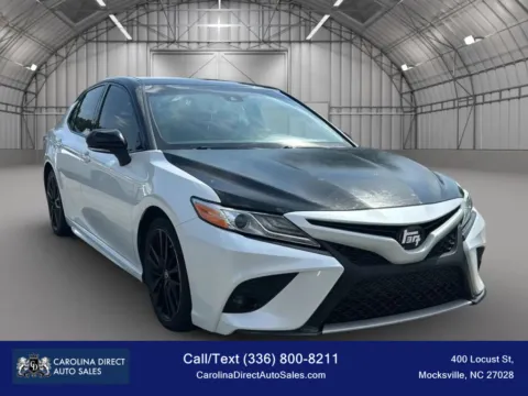 Another view of 2020 Toyota Camry XSE Sedan 4D for sale in Mocksville, NC at Carolina Direct Auto Sales