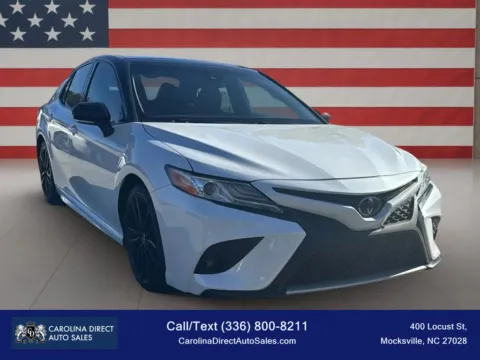 Another view of 2020 Toyota Camry XSE Sedan 4D for sale in Mocksville, NC at Carolina Direct Auto Sales