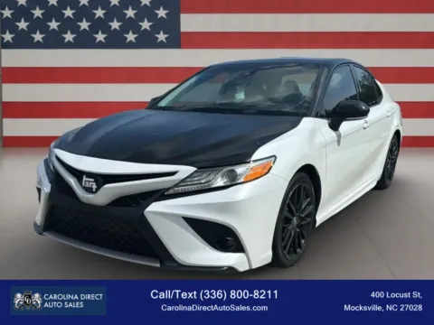 White 2020 Toyota Camry XSE Sedan 4D for sale in Mocksville, NC