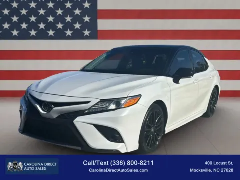 White 2020 Toyota Camry XSE Sedan 4D for sale in Mocksville, NC