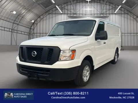 White 2021 Nissan NV1500 Cargo SV Van 3D for sale in Mocksville, NC