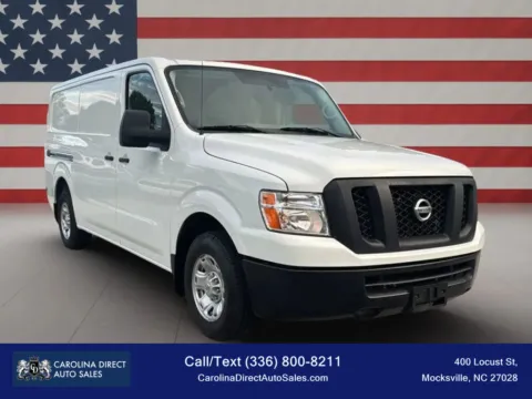 Another view of 2021 Nissan NV1500 Cargo SV Van 3D for sale in Mocksville, NC at Carolina Direct Auto Sales
