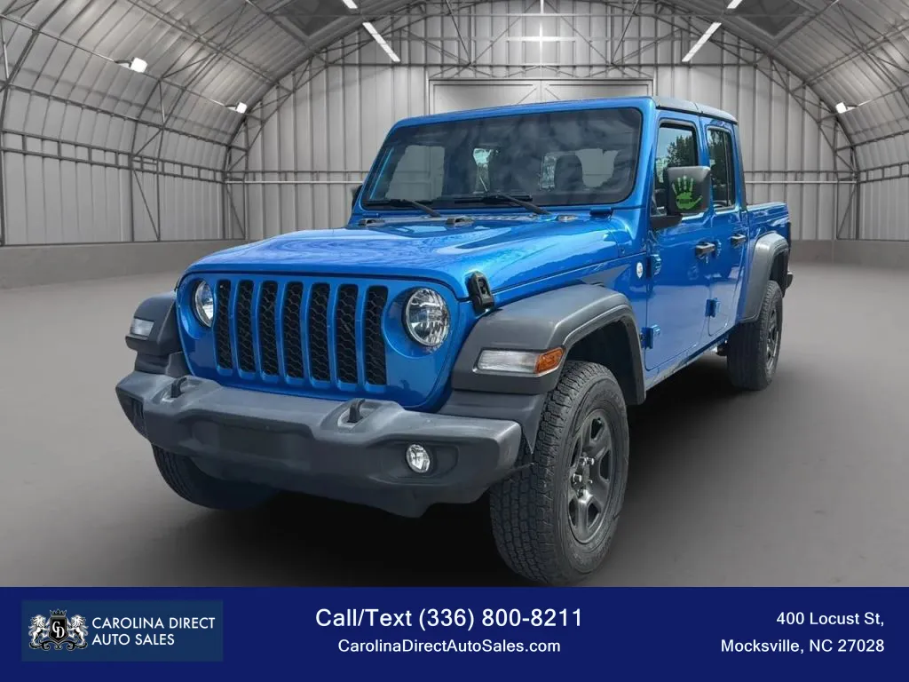 Blue 2020 Jeep Gladiator Sport Pickup 4D 5 ft for sale in Mocksville, NC