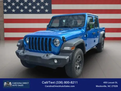 Blue 2020 Jeep Gladiator Sport Pickup 4D 5 ft for sale in Mocksville, NC