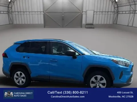 Blue 2020 Toyota RAV4 LE Sport Utility 4D for sale in Mocksville, NC