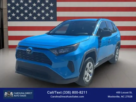 Blue 2020 Toyota RAV4 LE Sport Utility 4D for sale in Mocksville, NC