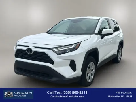 White 2023 Toyota RAV4 LE Sport Utility 4D for sale in Mocksville, NC