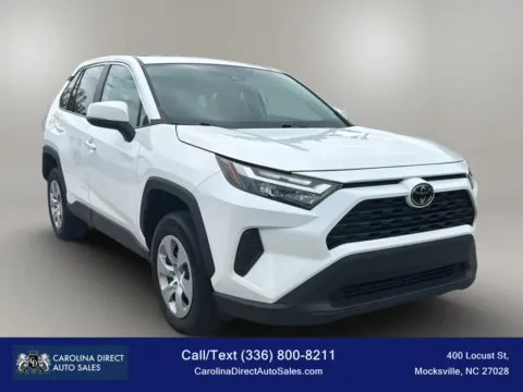 Another view of 2023 Toyota RAV4 LE Sport Utility 4D for sale in Mocksville, NC at Carolina Direct Auto Sales