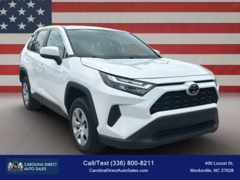Another view of 2023 Toyota RAV4 LE Sport Utility 4D for sale in Mocksville, NC at Carolina Direct Auto Sales