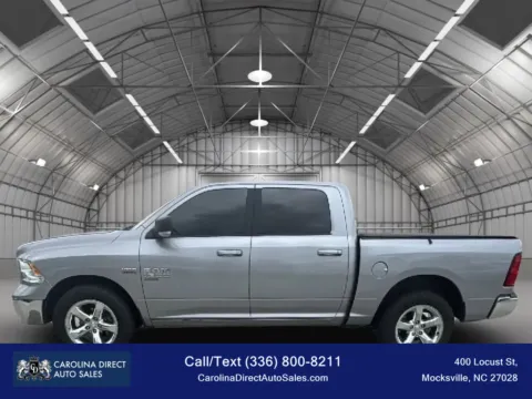 Silver 2019 Ram 1500 Classic Crew Cab SLT Pickup 4D 5 1/2 ft for sale in Mocksville, NC