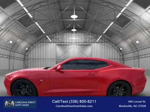 Red 2017 Chevrolet Camaro LT Coupe 2D for sale in Mocksville, NC