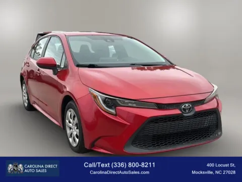 Another view of 2020 Toyota Corolla LE Sedan 4D for sale in Mocksville, NC at Carolina Direct Auto Sales