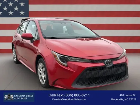 Another view of 2020 Toyota Corolla LE Sedan 4D for sale in Mocksville, NC at Carolina Direct Auto Sales