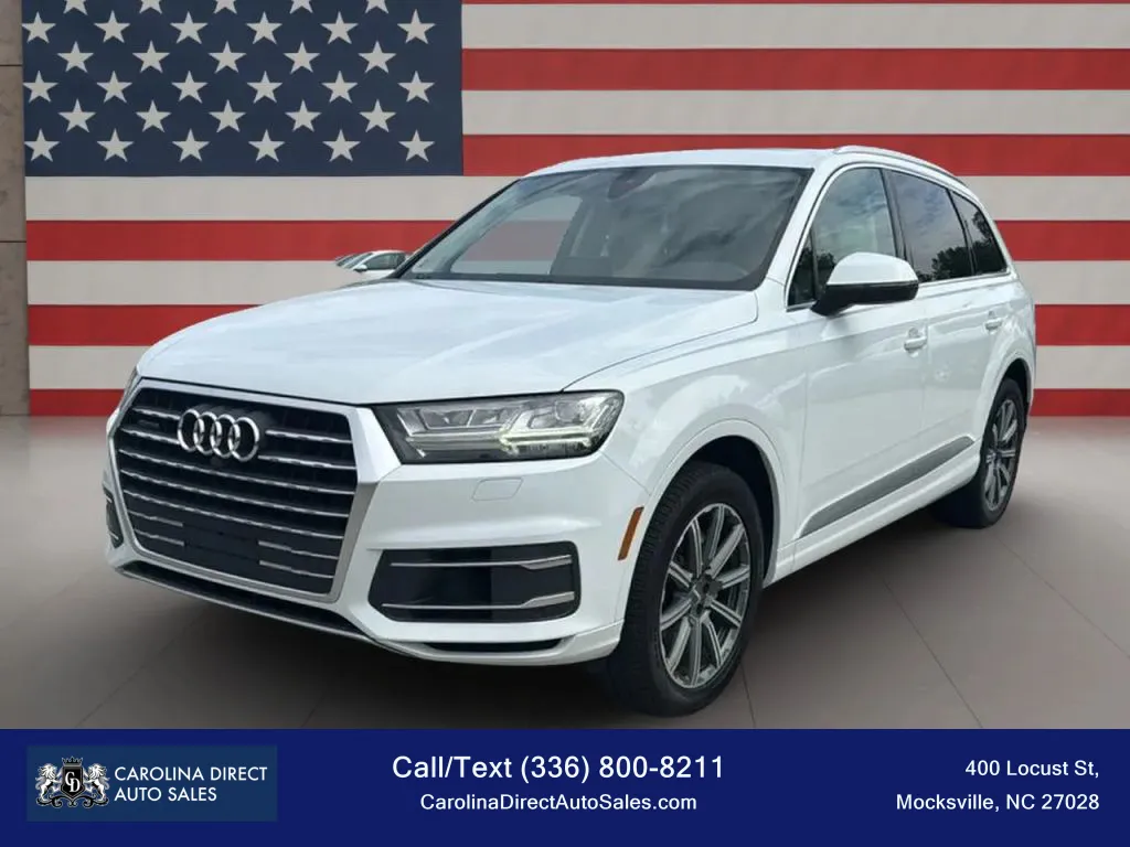 White 2017 Audi Q7 3.0T Premium Plus Sport Utility 4D for sale in Mocksville, NC
