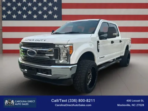 White 2017 Ford F250 Super Duty Crew Cab XLT Pickup 4D 6 3/4 ft for sale in Mocksville, NC