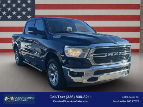 Another view of 2020 Ram 1500 Crew Cab Big Horn Pickup 4D 5 1/2 ft for sale in Mocksville, NC at Carolina Direct Auto Sales