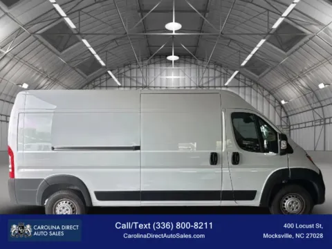White 2025 Ram ProMaster Cargo Van 3500 Tradesman High Roof w/159' WB Van 3D for sale in Mocksville, NC