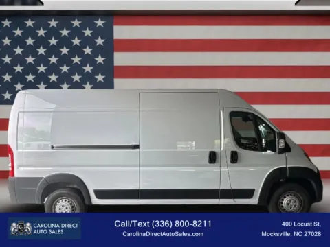 White 2025 Ram ProMaster Cargo Van 3500 Tradesman High Roof w/159' WB Van 3D for sale in Mocksville, NC