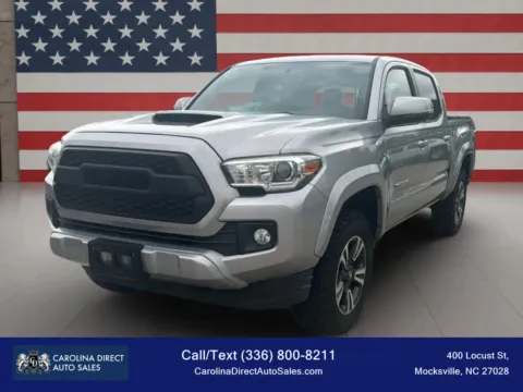 Silver 2016 Toyota Tacoma Double Cab SR5 Pickup 4D 5 ft for sale in Mocksville, NC