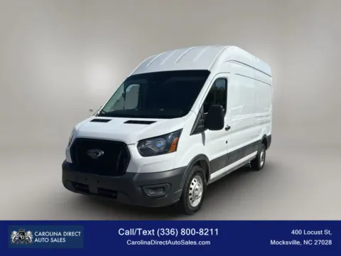 White 2023 Ford Transit 250 Cargo Van High Roof Van 3D for sale in Mocksville, NC