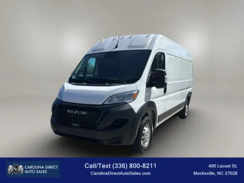 Yellow 2023 Ram ProMaster Cargo Van 2500 High Roof Van 3D for sale in Mocksville, NC