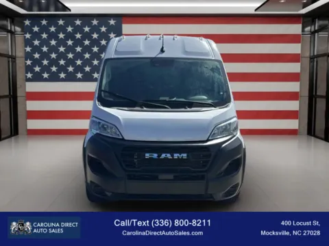 Photos of 2023 Ram ProMaster Cargo Van 2500 High Roof Van 3D for sale in Mocksville, NC at Carolina Direct Auto Sales