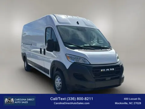 Another view of 2023 Ram ProMaster Cargo Van 2500 High Roof w/159' WB Van 3D for sale in Mocksville, NC at Carolina Direct Auto Sales