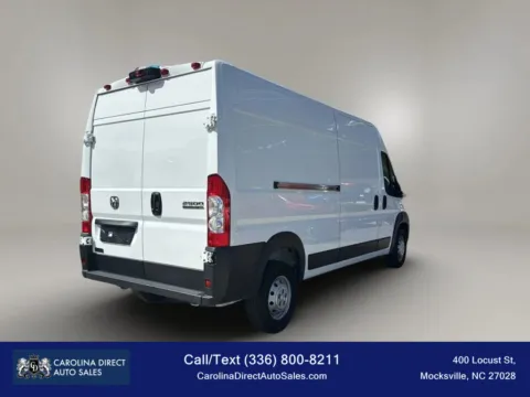 More photos of 2023 Ram ProMaster Cargo Van 2500 High Roof w/159' WB Van 3D at Carolina Direct Auto Sales, NC