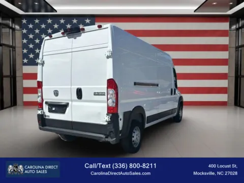 More photos of 2023 Ram ProMaster Cargo Van 2500 High Roof w/159' WB Van 3D at Carolina Direct Auto Sales, NC