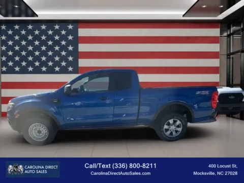 Blue 2019 Ford Ranger SuperCab XL Pickup 2D 6 ft for sale in Mocksville, NC