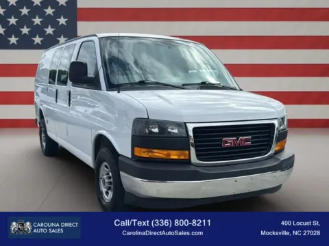 Another view of 2021 GMC Savana 2500 Cargo Regular Van 3D for sale in Mocksville, NC at Carolina Direct Auto Sales