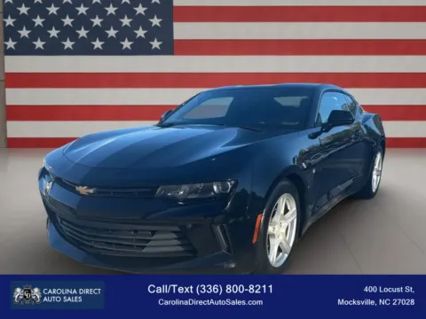 Black 2018 Chevrolet Camaro LT Coupe 2D for sale in Mocksville, NC