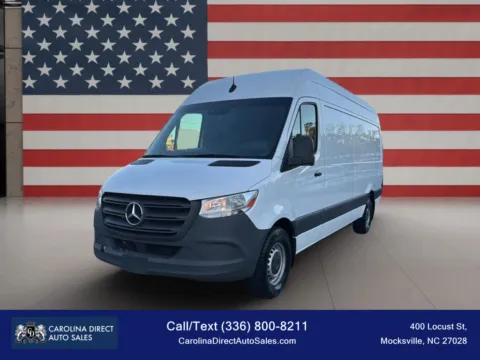 Black 2024 Mercedes-Benz Sprinter 2500 Cargo High Roof w/170' WB Van 3D for sale in Mocksville, NC