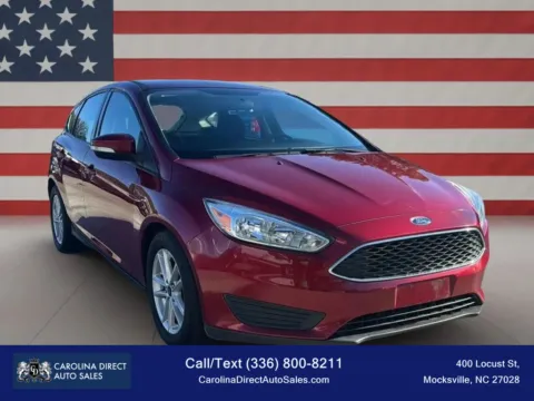 Another view of 2017 Ford Focus SE Hatchback 4D for sale in Mocksville, NC at Carolina Direct Auto Sales