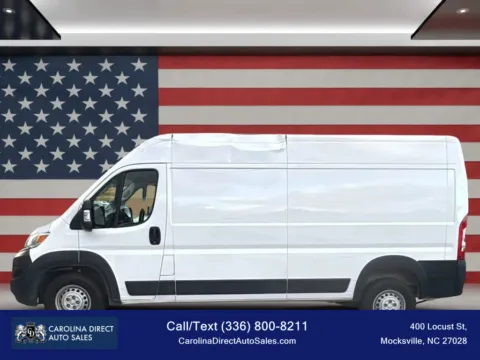 White 2024 Ram ProMaster Cargo Van 2500 Tradesman High Roof w/159' WB Van 3D for sale in Mocksville, NC