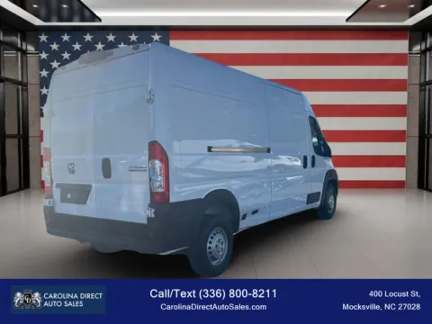 More photos of 2024 Ram ProMaster Cargo Van 2500 Tradesman High Roof w/159' WB Van 3D at Carolina Direct Auto Sales, NC
