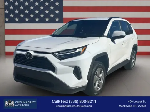 White 2023 Toyota RAV4 XLE Sport Utility 4D for sale in Mocksville, NC
