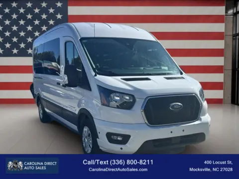 Another view of 2024 Ford Transit 350 Passenger Van XLT w/Medium Roof Van 3D for sale in Mocksville, NC at Carolina Direct Auto Sales