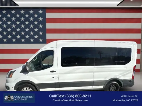 White 2024 Ford Transit 350 Passenger Van XLT w/Medium Roof Van 3D for sale in Mocksville, NC