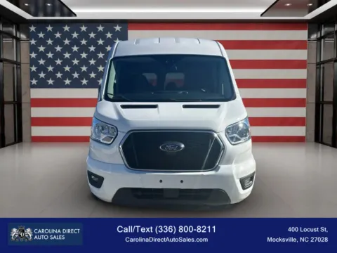 Photos of 2021 Ford Transit 350 Passenger Van XLT w/Medium Roof Van 3D for sale in Mocksville, NC at Carolina Direct Auto Sales