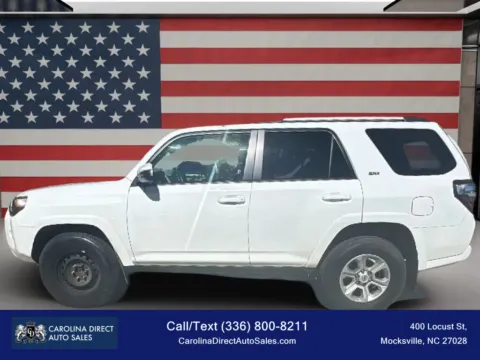 White 2024 Toyota 4Runner SR5 Sport Utility 4D for sale in Mocksville, NC