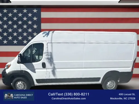 White 2023 Ram ProMaster Cargo Van 2500 High Roof w/159' WB Van 3D for sale in Mocksville, NC